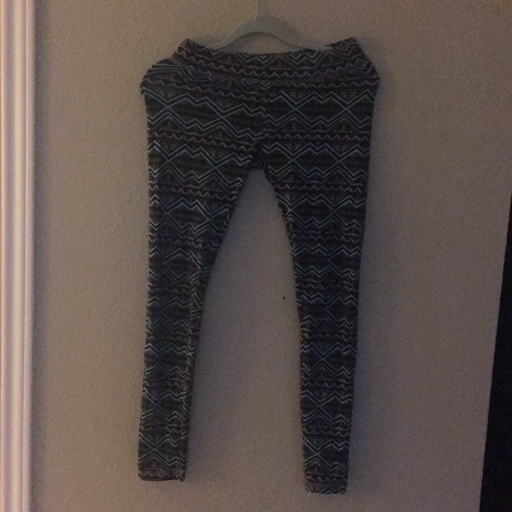 Tribal yoga leggings